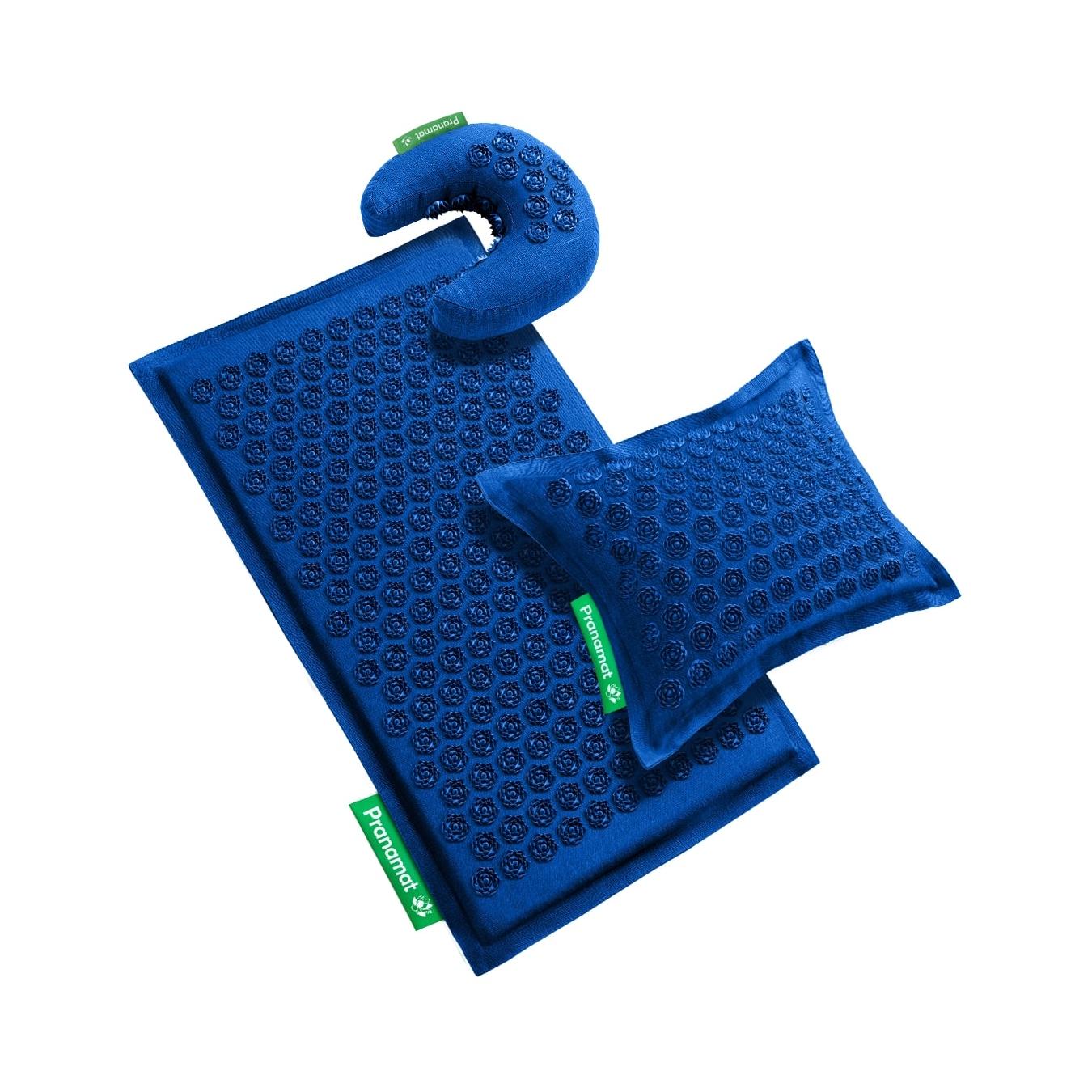Pranamat + PranaPillow + PranaMoon (Monaco Blue)