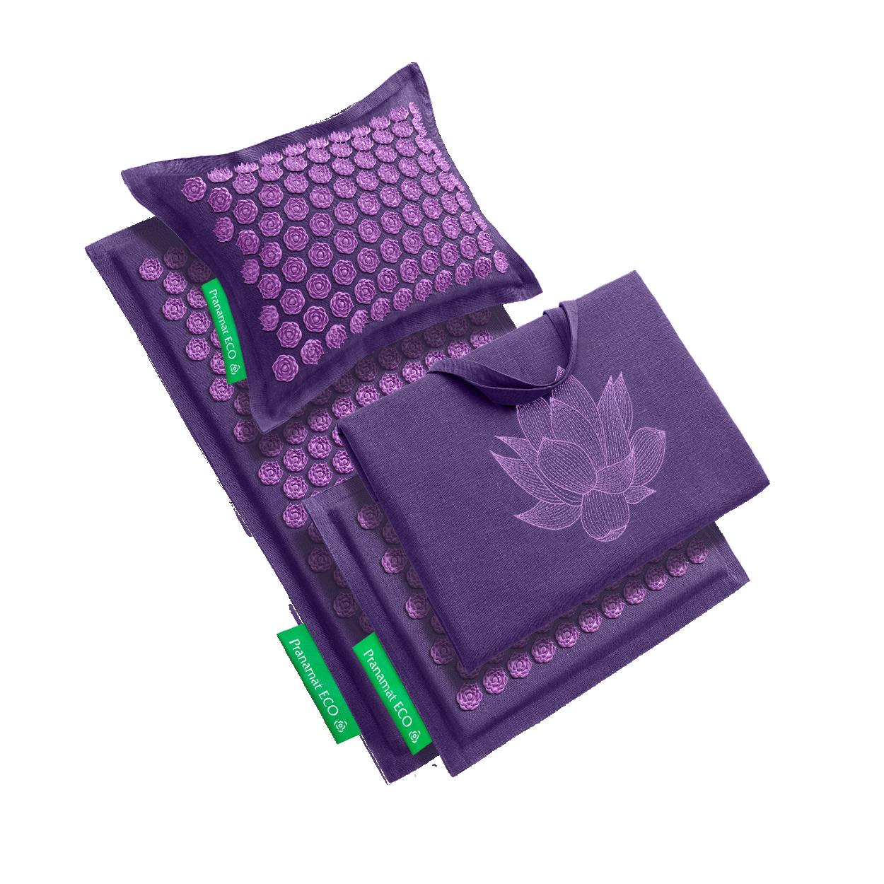 Pranamat + PranaPillow + Mini + BigBag (Lavender)