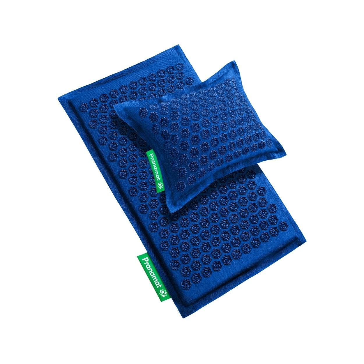 Pranamat + PranaPillow (Monaco Blue)
