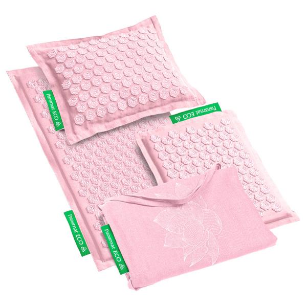 Pranamat + PranaPillow + Mini + BigBag Pink Pearl