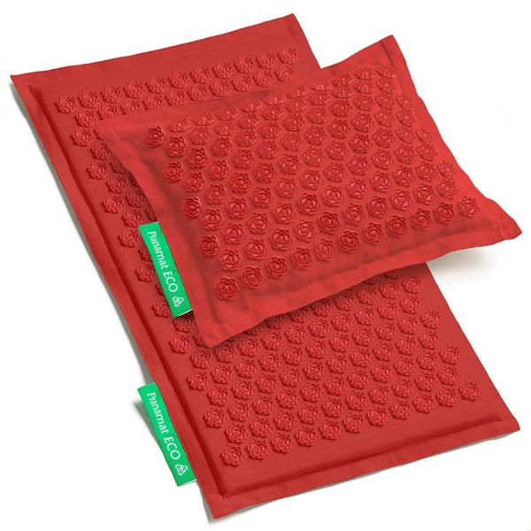 Pranamat ECO + PranaPillow Coral Edition