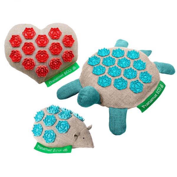 Gift set (heart, turtle, hedgehog)