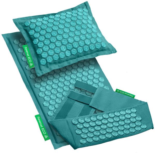 Pranamat + PranaPillow + PranaBelt (Turquoise)