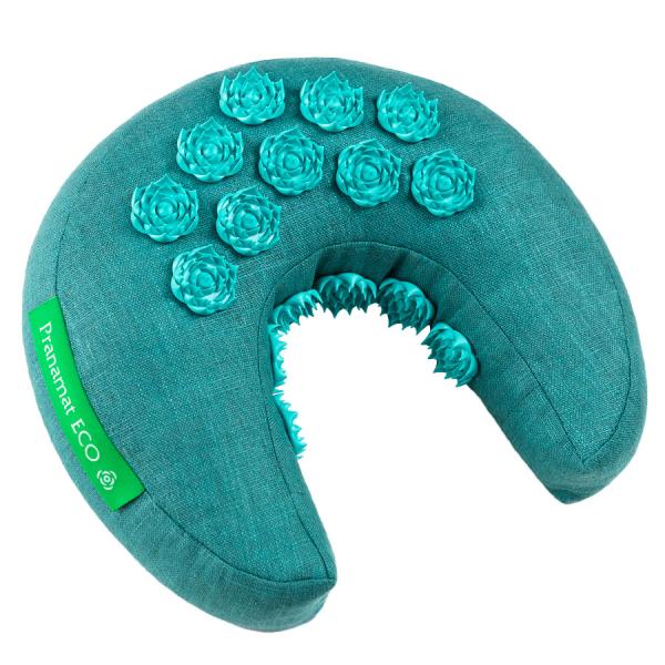 Moon Pillow Turquoise & Turquoise 
