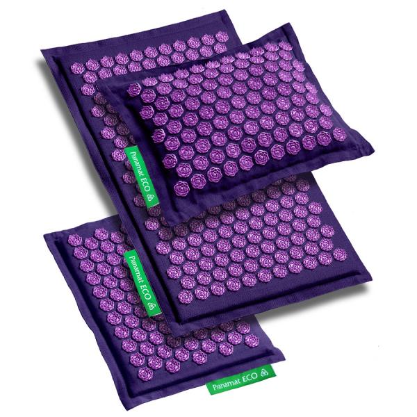 Pranamat ECO Set (Mat + Pillow + Mini) Lavender & Lavender