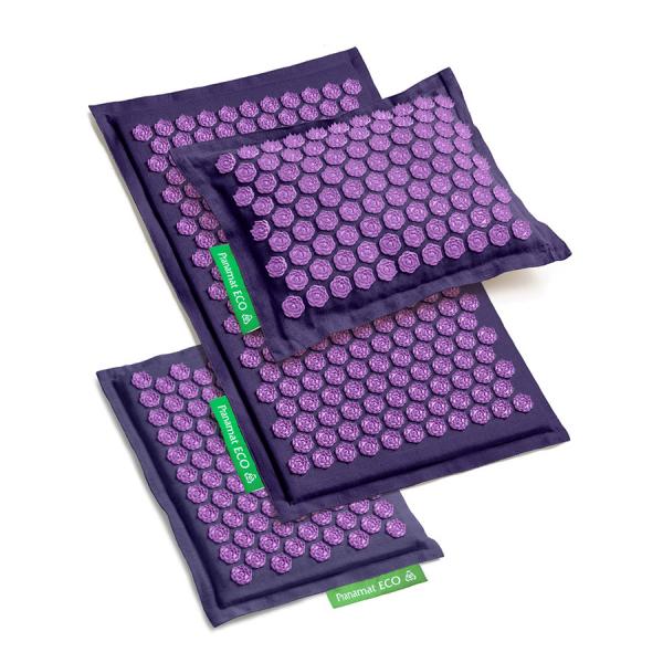 Pranamat ECO Set (Mat + Pillow + Mini) Lavender & Lavender