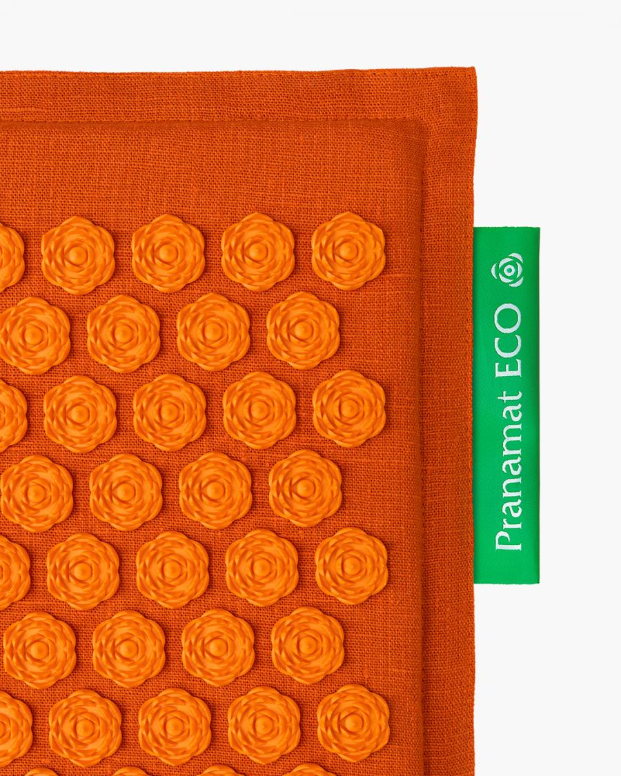 Pranamat ECO Set (Mat + Pillow + Mini) Orange & Orange