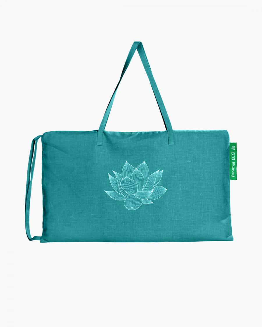 Pranamat Mini + Big Bag Natural & Turquoise