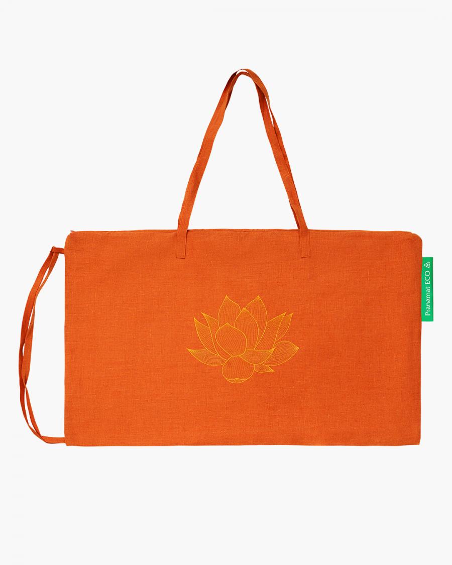 Pranamat Mini + Big Bag Natural & Orange